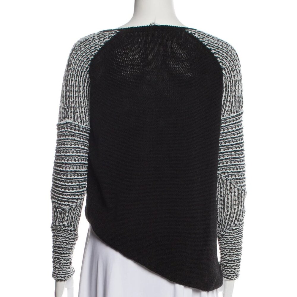 HELMUT LANG Asymmetrical SWEATER SZ M - Picture 3 of 4